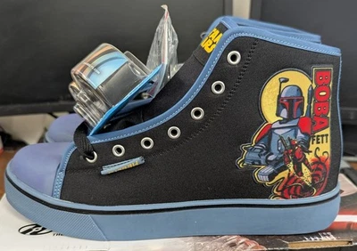 ZAPATILLAS HEELYS HUSTLE STARWARS BOBA FETT PARA HOMBRE TALLA 8 EE. UU. NUEVAS EN CAJA Foto 1 de 4