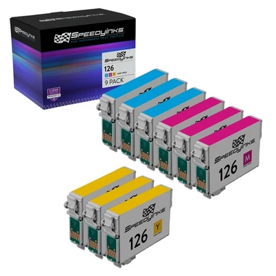 Repuesto SI para Cartuchos de Tinta Epson 126 Alto Rendimiento (Amarillo Cian Magenta 9pk) Foto 1 de 4