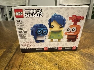 LEGO 40749 Brickheadz Disney Pixar Inside Out 2 Alegría Tristeza y Ansiedad Sellado Nuevo - Imagen 1 de 3