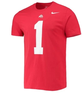 Nike Ohio State Buckeyes Justin Fields #1 Shirt Men's  Size XL - Picture 1 of 2