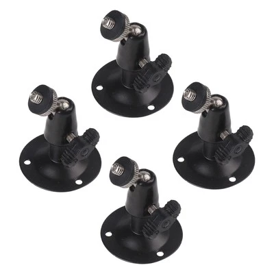 Soporte de montaje en pared de metal para CCTV de 4 piezas para instalación de cámaras de seguridad