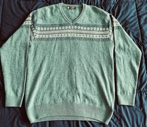 Suéter Pullover Unisex de Lana Australian Lambs Equipo Básico por DCAR TALLA 42 NUEVO CON ETIQUETAS - Imagen 1 de 5