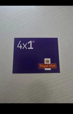 Royal Mail First Class Stamps 4x1st Class Stamps x 10 Packets (Total 40 Stamps) - Image 1 of 2