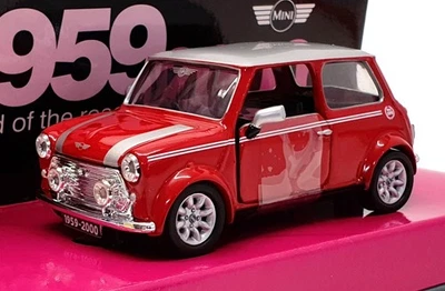 Corgi 1/36 Scale 04509 - Mini Classic Edition 1959-2000 - Red/Grey - Image 1 of 4