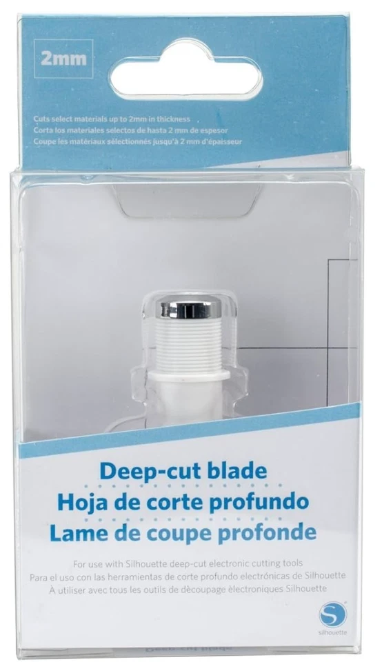 Silhouette America SILH DEEP Cameo 3 Blade, White 2mm Art Crafting Craft Knife - Image 1 of 1