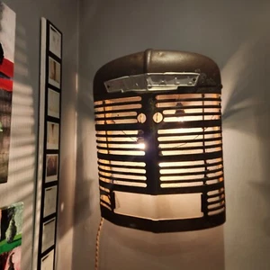 Vintage Farmall Tractor Grille Wall Light Fixture Industrial Rustic Decor - Picture 1 of 11