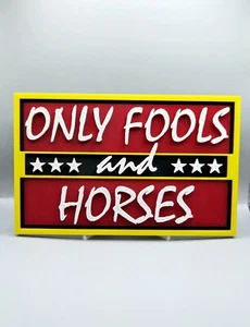 Only Fools And Horses Retro Plastic Sign, Vintage Gift - Picture 1 of 6