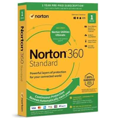 Symantec Norton 360 Standard - Image 1 of 4