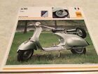 CArte moto ACMA Vespa 125 1951 collection Atlas Motorcycle  France