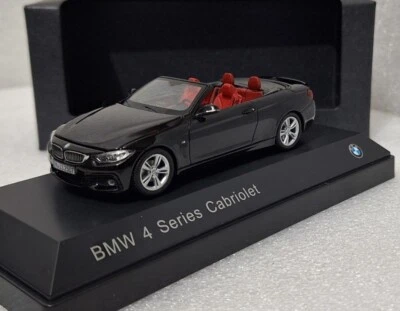 BMW 4 Series 435i Cabriolet (F33) 2014 Black 1:43 Paragon EXTREMELY RARE!! - Image 1 of 4