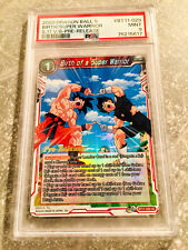 Dragon Ball Super Card-Birth of a Super Warrior-Pre Release-BT11-029-mint-PSA 9