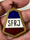 Yugoslavia - Sfrj - Customs (Carina) Breast Badge Medal Pin Ribon