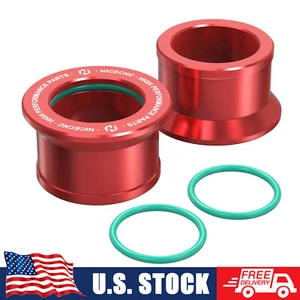 Rear Wheel Axle Spacers Hub Collar O-rings For Honda CRF250RX CRF450RX 2019-2024 - Picture 1 of 8