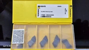 KENNAMETAL NG3047RK KC5025 CARBIDE INSERT 5PCS Grooving Insert - Picture 1 of 1