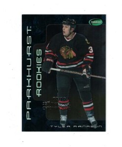 2001-02 ITG PARKHURST TYLER RANASON #309 ROOKIE CHICAGO NATIONAL 02/10 SP
