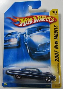 Hot Wheels 2007 18/36 New Models #18 Custom '64 Galaxie Blue Die-Cast Car Mattel - Picture 1 of 1