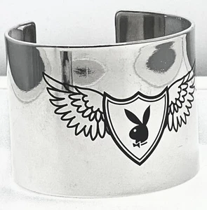 PLAYBOY WIDE WING BANGLE - Picture 1 of 1
