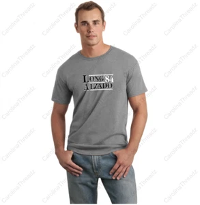 Camiseta Howie Long Lyle Alzado 1984 Estilo Electoral Envejecida Oakland Gris Breather - Imagen 1 de 3