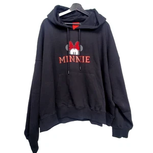 MINNIE MOUSE Full Zip Hoodie Black Embelished Size 3X Forever 21 NWT - Picture 1 of 11