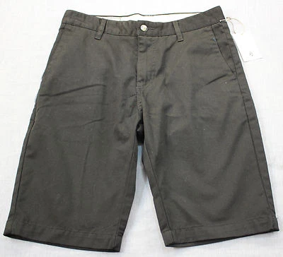 VOLCOM Logo Corpo Class Mens Black Vmonty Chino Shorts NWT 28  $45 - Image 1 of 3