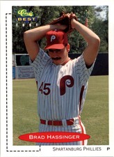1991 Classic/Best #140 Brad Hassinger