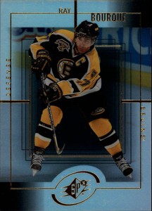 1999-00 SPx Boston Bruins Hockey Card #9 Ray Bourque