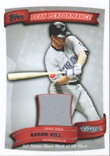 2010 Topps Baseball Peak Performance Relics #PPR-AH Aaron Hill S2