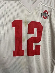 Ohio State Buckeyes  OSU Jersey Size 2XL #12 Michael Jenkins Steve & Barry's - Picture 1 of 9