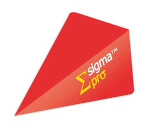 UNICORN SIGMA PRO DART FLIGHTS RED - Picture 1 of 1