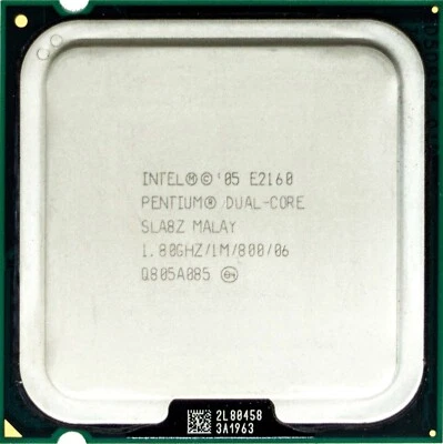 ✅ Processor Intel ✅ Intel Pentium SLA8Z E2160 1.8GHZ Socket LGA775 64-bit 1MB - Image 1 of 2