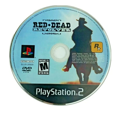 Red Dead Revolver PlayStation 2  2004 PS2 Video Game DISC ONLY TESTED - Image 1 of 4