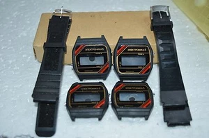 $ RARE SOVIET Russian WATCH ELEKTRONIKA 5 CASE BLACK bracelet Electronika parts - Picture 1 of 9