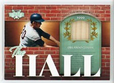 2022 Leaf Lumber The Hall Emerald #TH-37 Orlando Cepeda/2