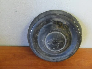 ONE USED Chevy Truck 1/2 ton Dog Dish HUB CAPS Chevrolet 1950s - Picture 1 of 9