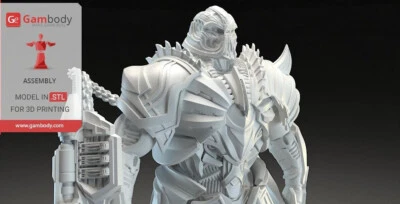 Kit Modelo Estatua Escultura Resina Megatron Sin Pintar/Sin Montar Foto 1 de 4