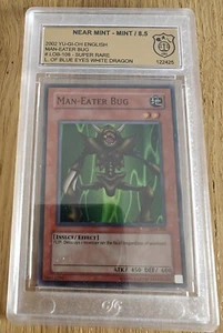 Man Eater Bug lob-108 Yugioh GSG 8.5 Legend Of Blue Eyes White Dragon Super Rare - Bild 1 von 1
