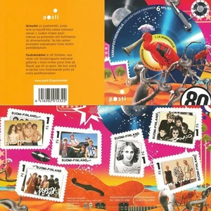 Music Finland Most Famous Rock Bands Artists Retro Finland Mint MNH Booklet 2010 - Picture 1 of 1