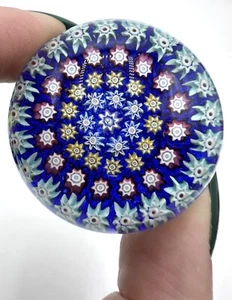 Briefbeschwerer Glas Perthshire Crieff Scotland Vintage Glaskunst Millefiori - Bild 1 von 9