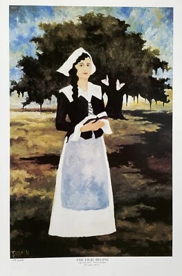 RODRIGUE/SAGA OF THE CAJUNS THE VIGIL-NUMBERED LIMITED EDITION 14 x 21 1/2 - Image 1 of 4