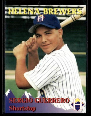 Sergio Guerrero 1995 Helena Brewers Team Set - Image 1 of 2