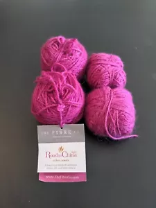 The Fibre Company Garn ROAD TO CHINA 66g 430yd Alpaka Kaschmir Rhodolith SET - Bild 1 von 9
