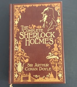 The Complete Sherlock Holmes Barnes & Noble 2009, Doyle, HC Leather Bound Book - Bild 1 von 12
