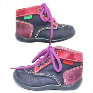 Chaussures Kickers Cuir Pour Bebe Ebay