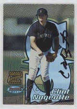 2002 Bowman's Best Auto Blue Clint Nageotte #132 Rookie Auto RC