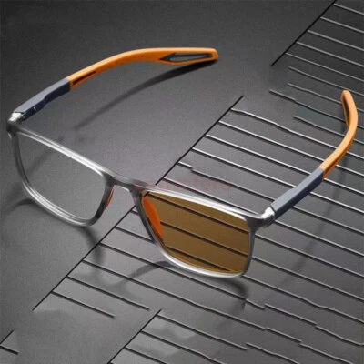 AU SELLER Photochromic Short Sighted Spectacles Anti-blue Nearsighted Glasses - image 1 of 4