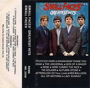 Small Faces - Small Faces' Greatest Hits (Cass, Comp) (Very Good Plus (VG+)) - 2 - Picture 1 of 3