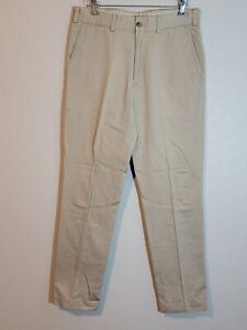 bills khakis m3 pants men 33x33 slim tapered flat front solid tan made in USA