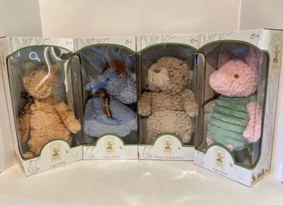 Nuevo en caja Disney Baby Classic Pooh Collection Set de 4 - Pooh, Piglet, Eeyore & Tigger Foto 1 de 4