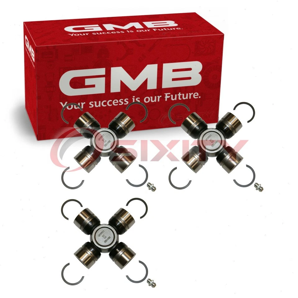 Eje trasero GMB 3 piezas todas las juntas universales para Dodge P300 Van 1968-1974 db Foto 1 de 4