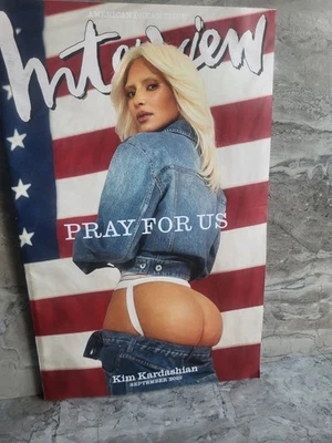 INTERVIEW  Magazine  Kim Kardashian  American Dream September 2022   #544  "NEW" Foto 1 de 4